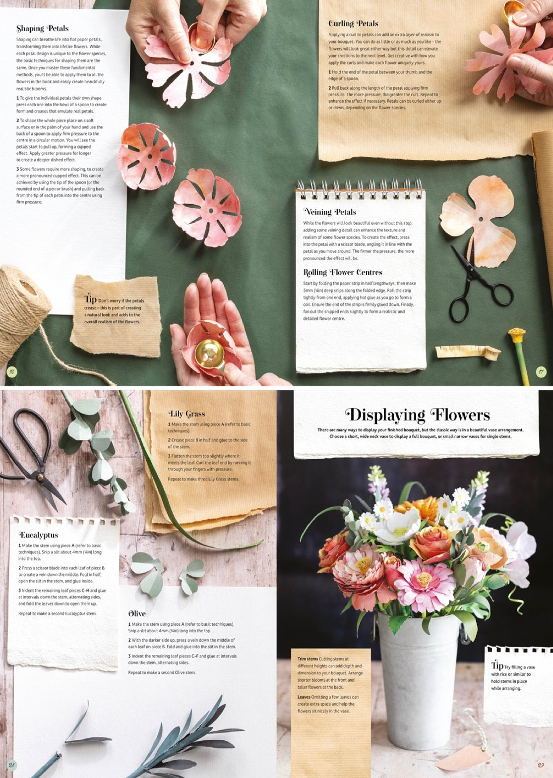 Book - The Bouquet in a Book - Craft Book