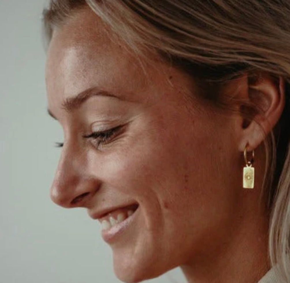 Earrings - Katy B - Daisy Hoops