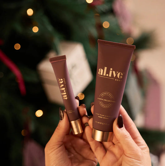 Hand and Lip Gift Set - Al.ive - Sweet Plum and Berries
