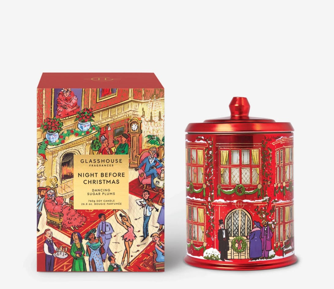 Candle 380g - Night Before Christmas - Glasshouse Fragrances