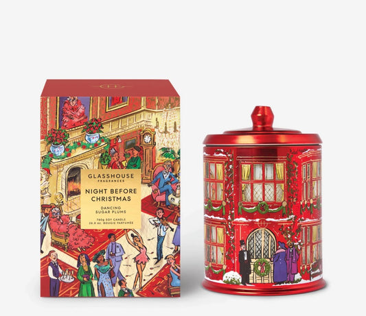 Candle 380g - Night Before Christmas - Glasshouse Fragrances