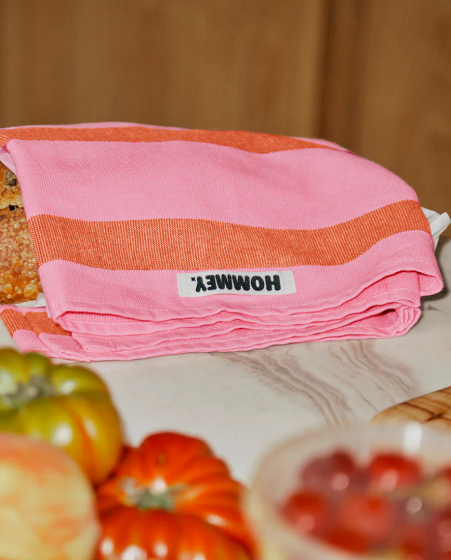 Tea Towel - Sherbet Stripes