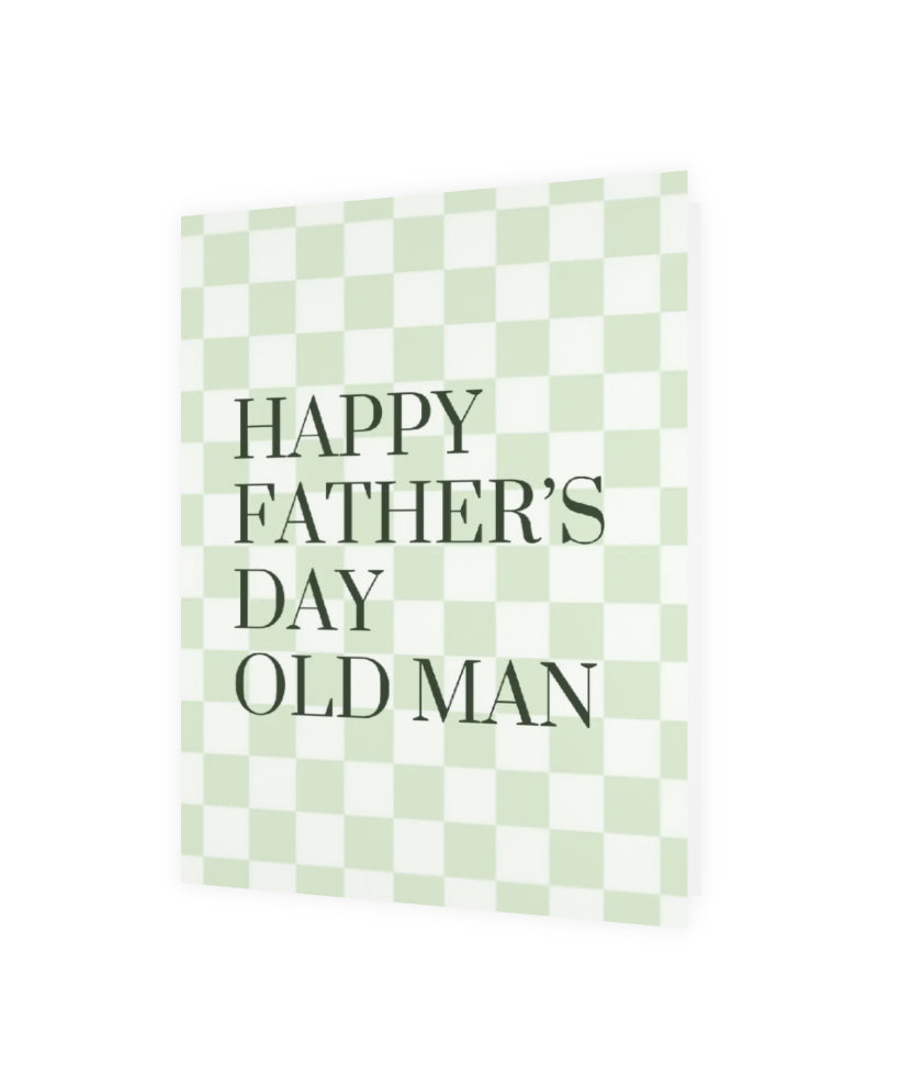 Greeting Card - Father's Day - Old Man