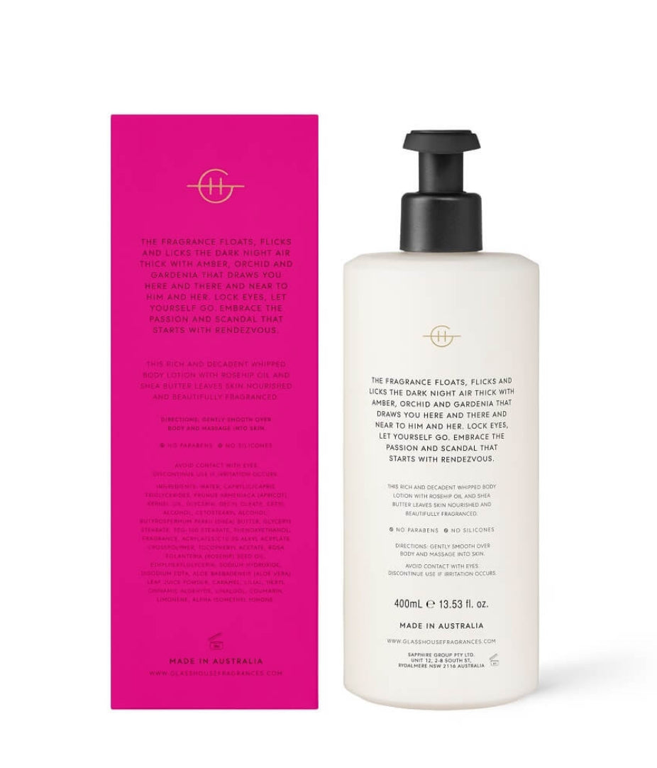 Body Lotion - Rendezvous (Amber & Orchid) - Glasshouse