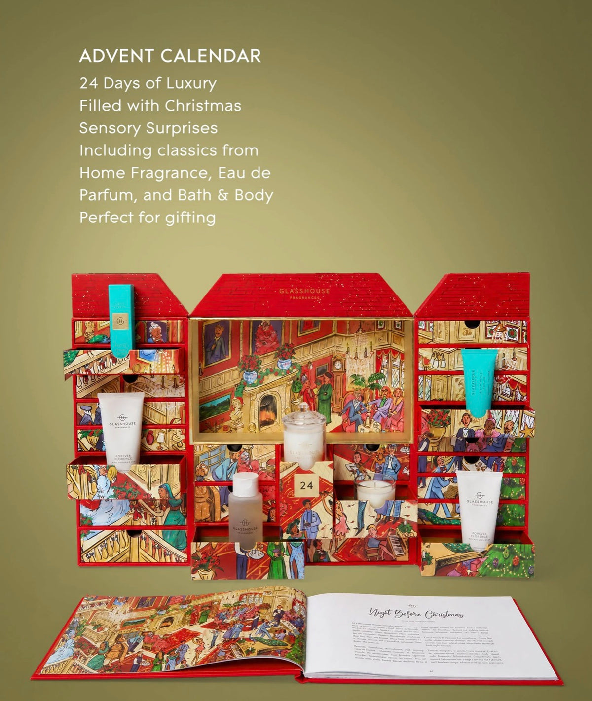 Advent - 24 Days of Christmas - Glasshouse Fragrances