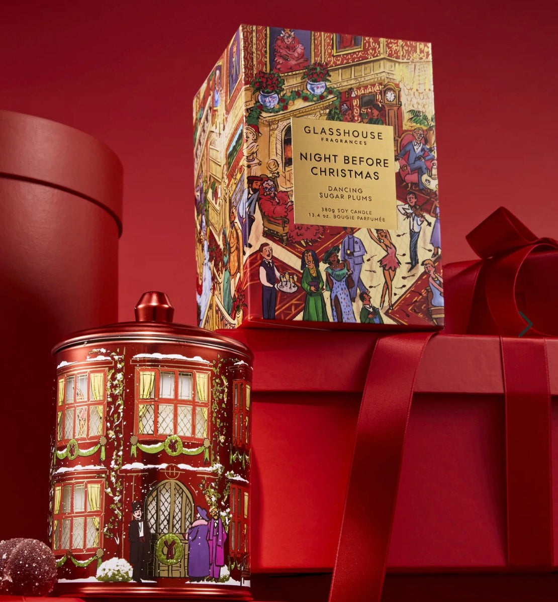 Candle 380g - Night Before Christmas - Glasshouse Fragrances