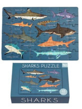 Load image into Gallery viewer, Puzzle - Matchbox - Sharks
