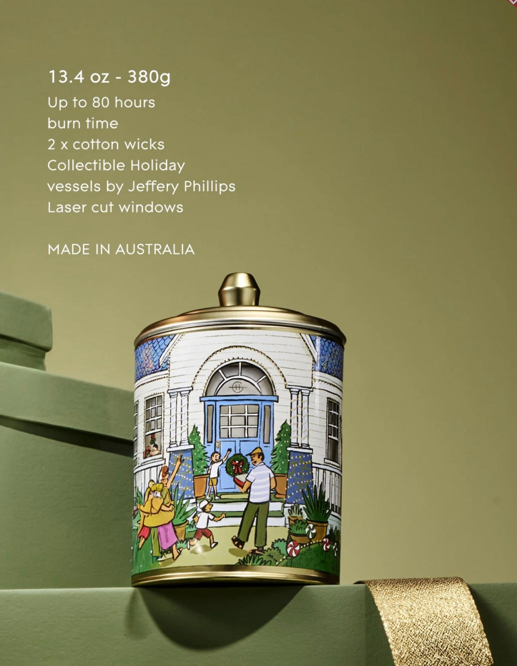 Candle 380g - Under The Mistletoe - Glasshouse Fragrances