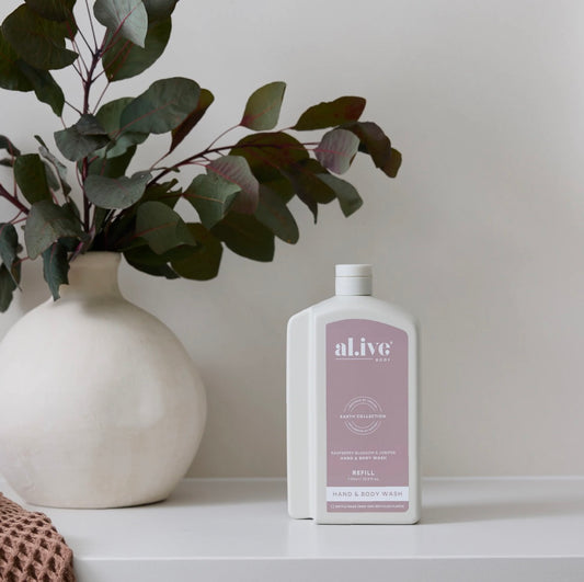 REFILL - Hand and Body Wash - Al.ive - Raspberry Blossom and Juniper
