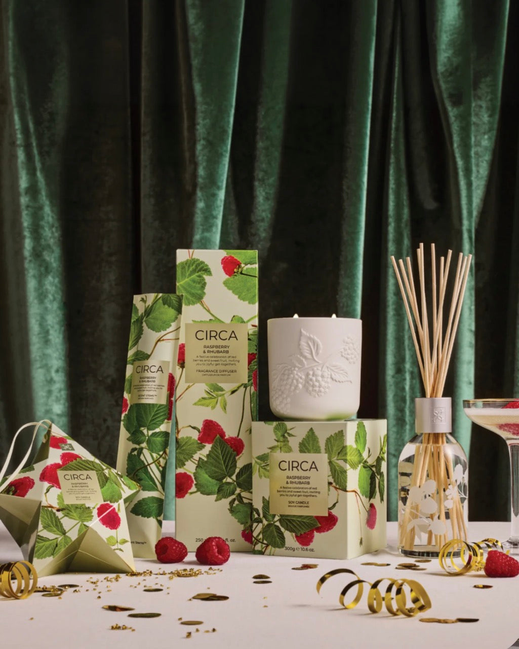 Reed Diffuser - Raspberry & Rhubarb - Circa
