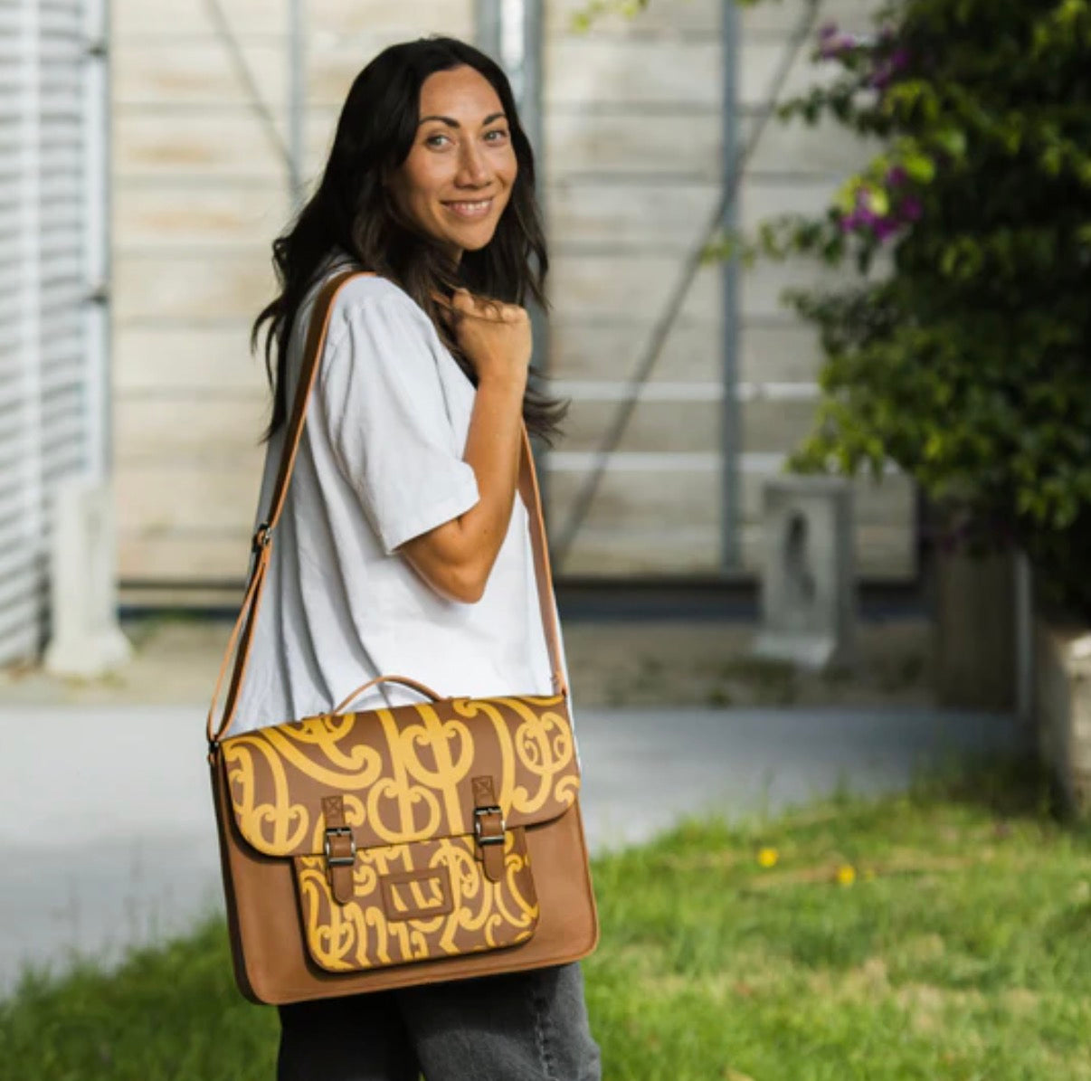 Satchel Bag - Hine-ahu-one - River Jayden - Moana Road