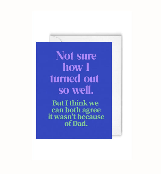 Greeting Card - Not Sure How
