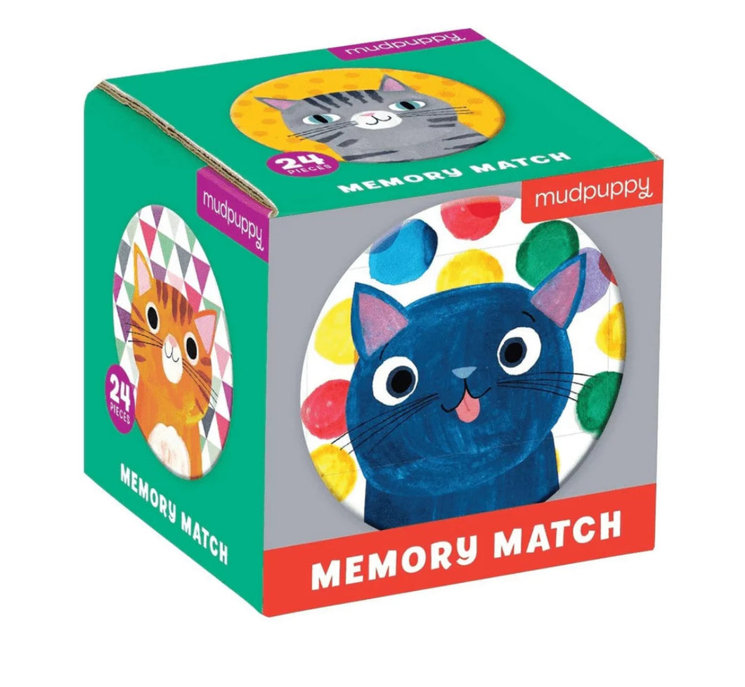 Memory Matching Game - Cats