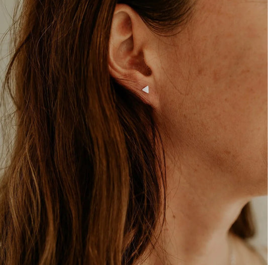 Earrings - Katy B - Mini Triangle