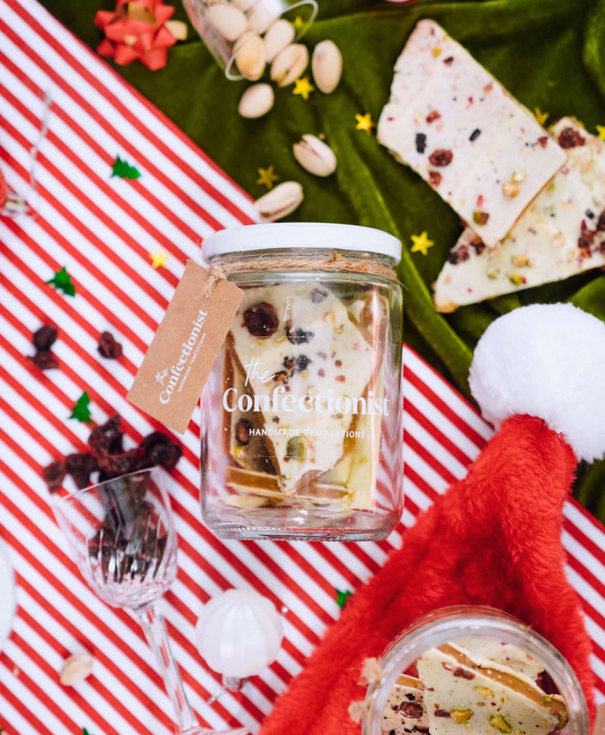 Toffee - White Chocolate Summer Berry & Pistachio