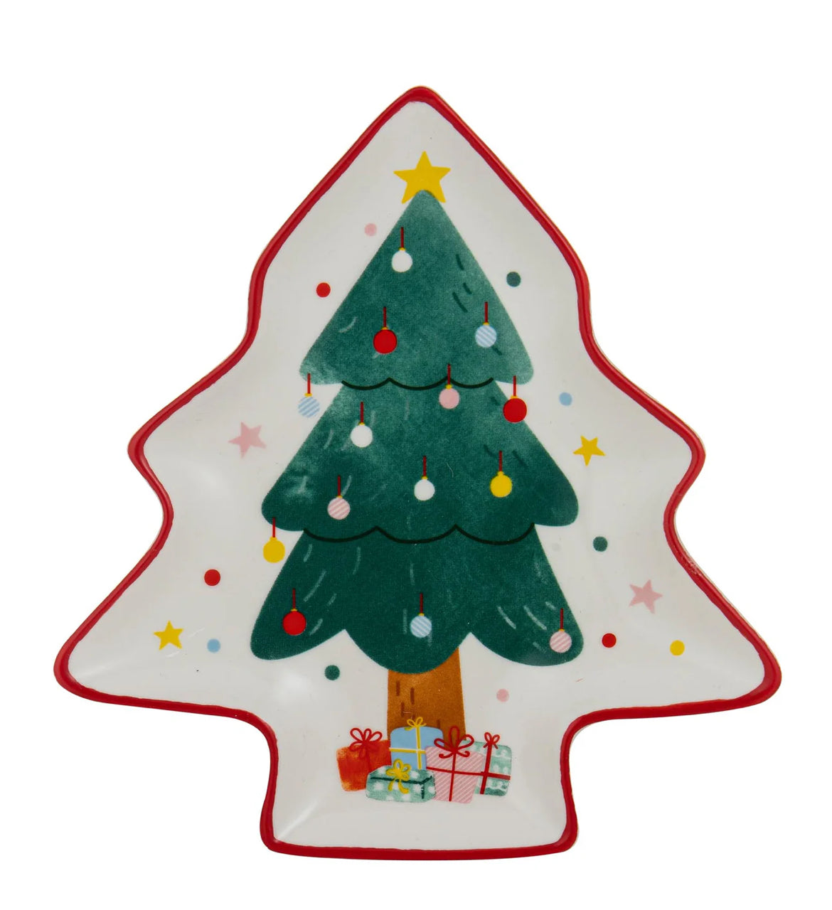 Platter - Tree - Dasher Christmas