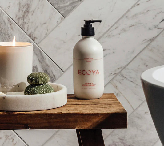 Hand and Body Lotion - Ecoya - Guava and Lychee