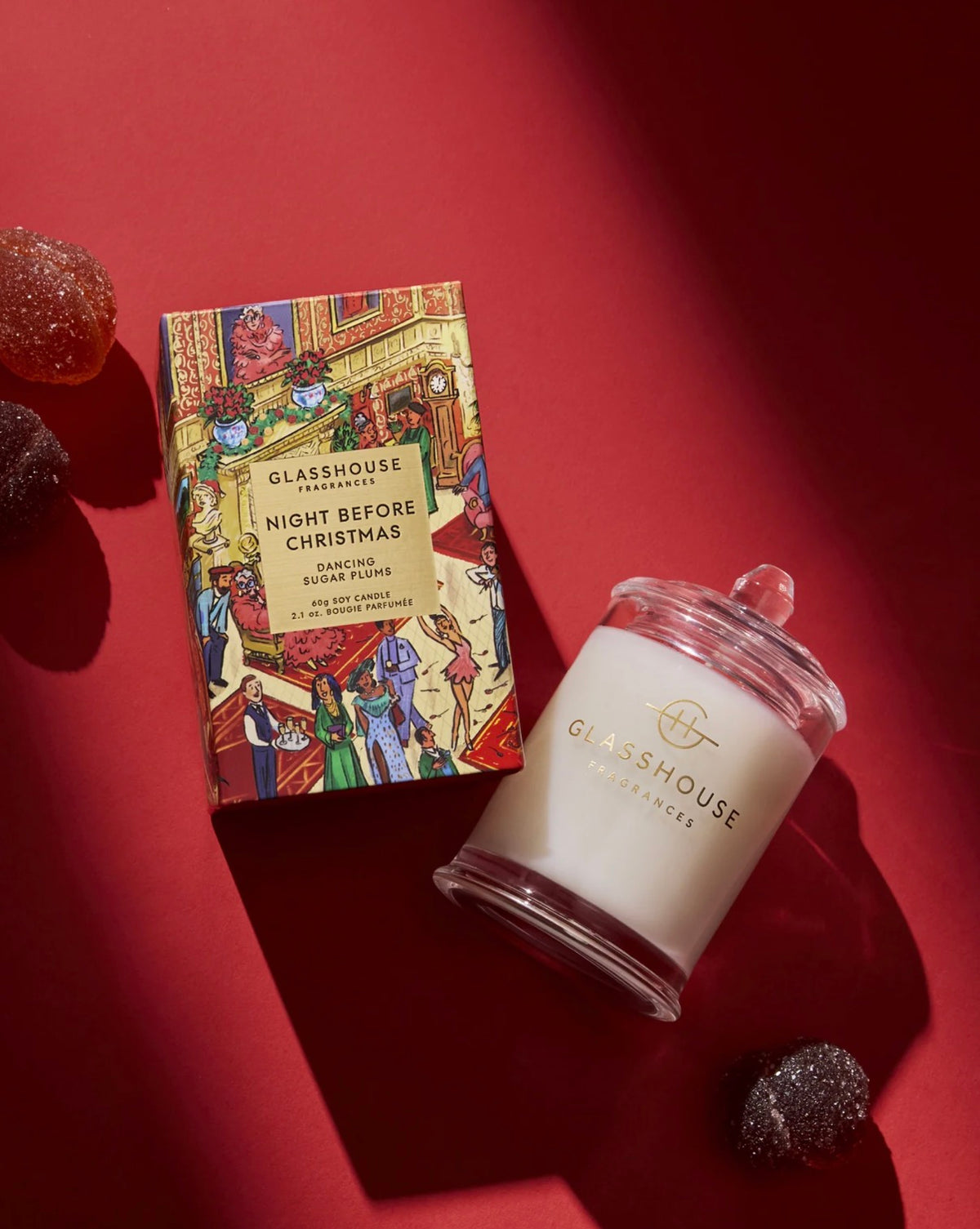 Candle 60g - Night Before Christmas - Glasshouse Fragrances