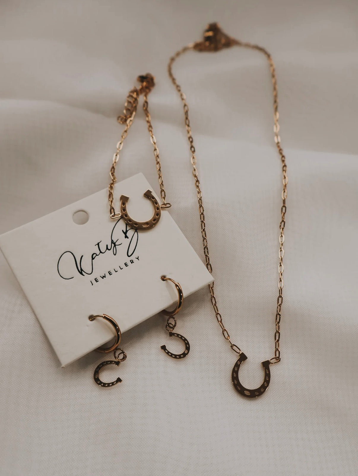 Necklace - Small Horseshoe - Katy B
