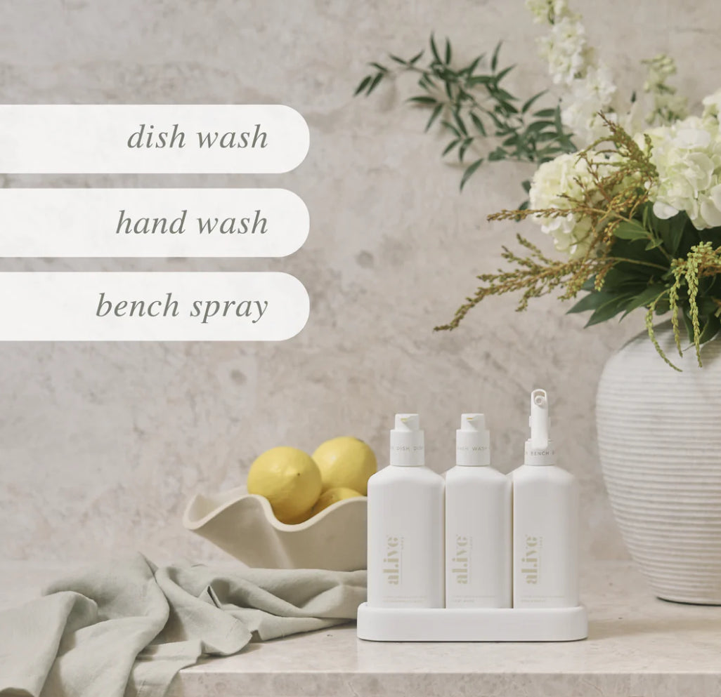 Kitchen Trio - Al.ive - Lemon Myrtle & Honeydew