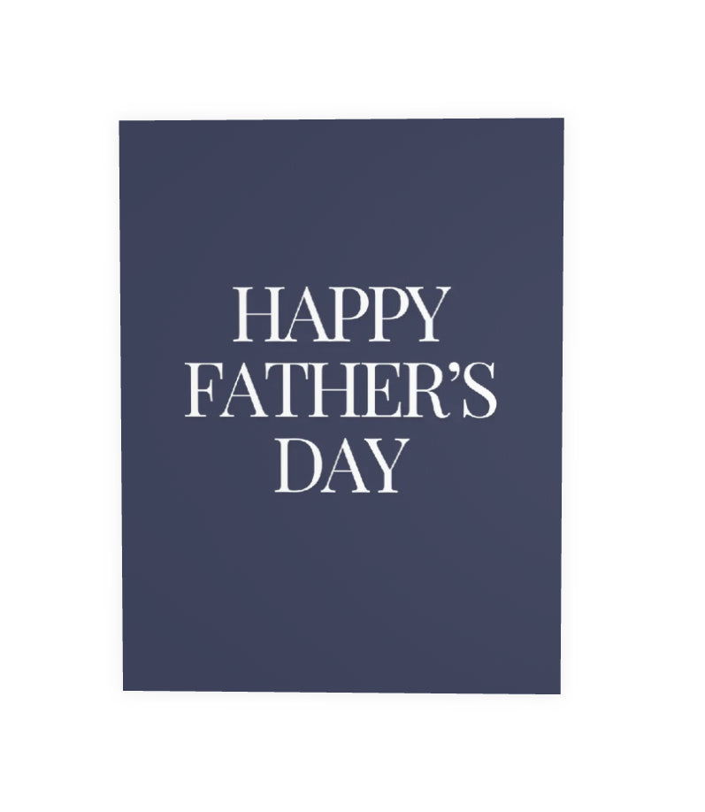 Greeting Card - Father's Day - Navy