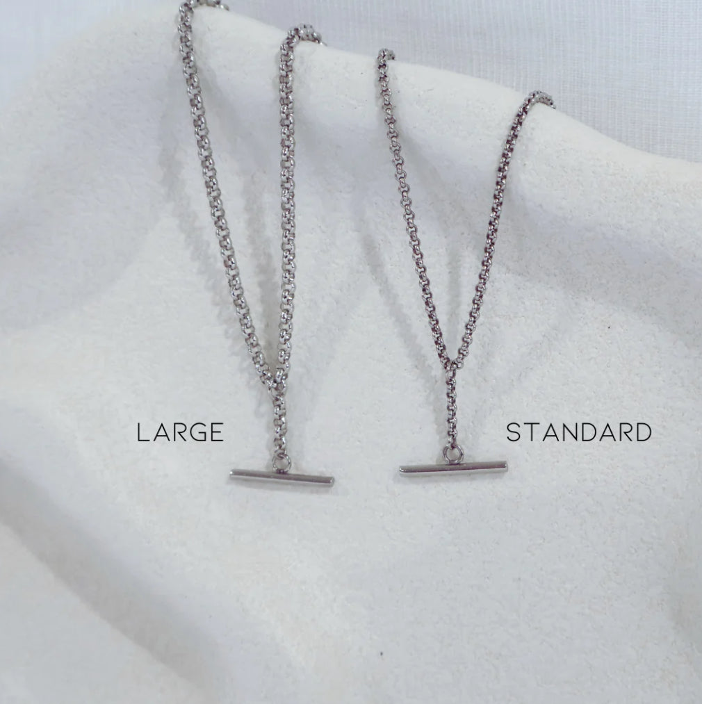 Necklace - Katy B - T Bar - Large