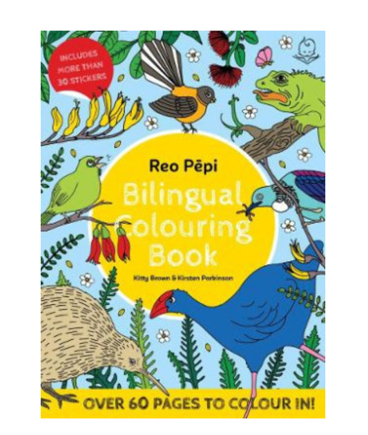 Book - Colouring - Reo Pepi - Bilingual