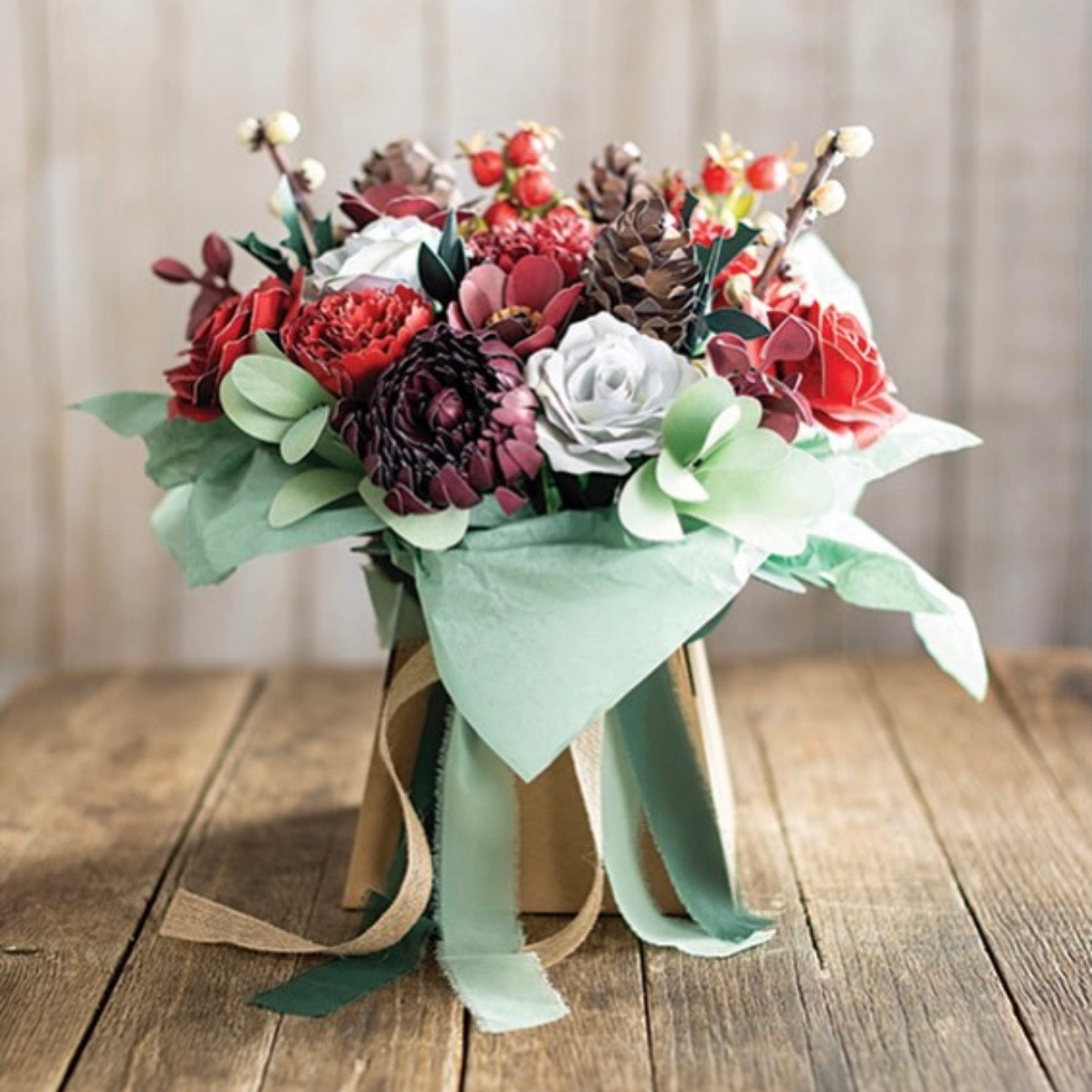 Book - The Bouquet in a Book (Winter) - Craft Book