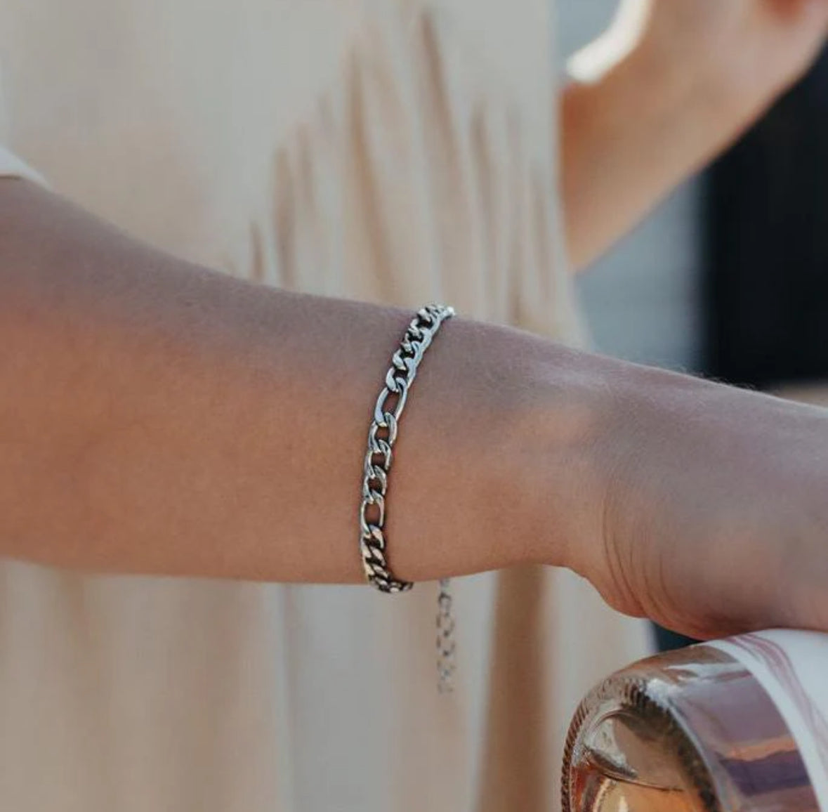 Bracelet - Katy B - Figaro Large