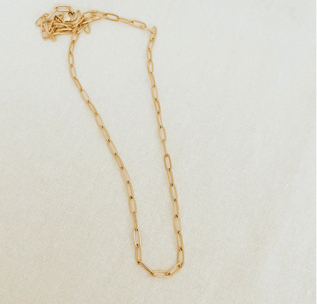 Necklace - Katy B - Large Paperclip Chain