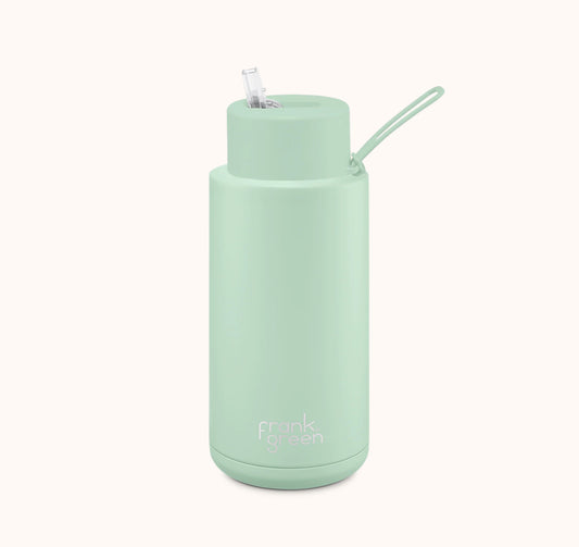 Reusable Bottle - Frank Green - 1ltr - Mint Gelato