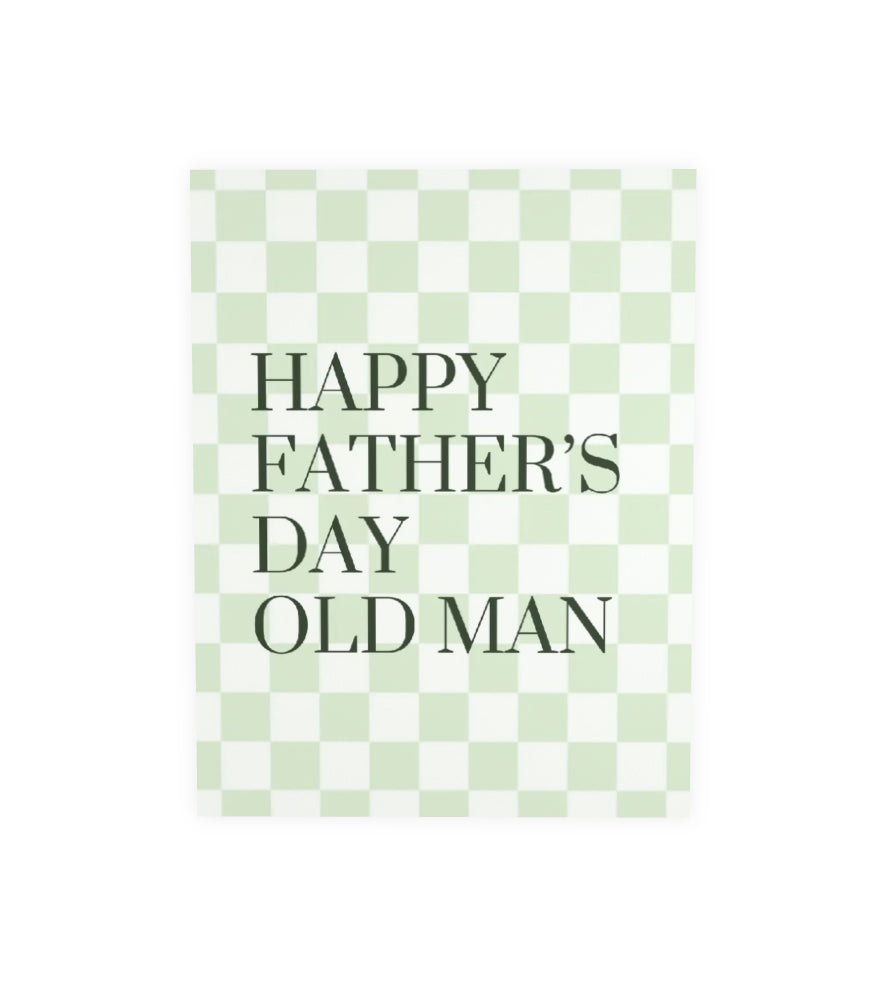 Greeting Card - Father's Day - Old Man