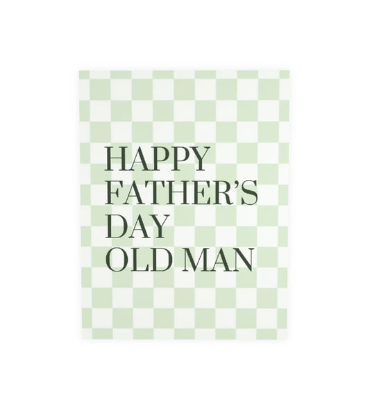 Greeting Card - Father's Day - Old Man