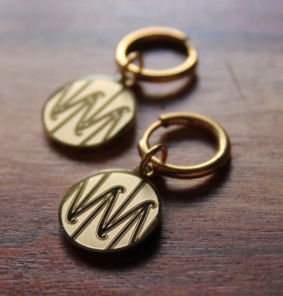 Earrings - Te Hau a Uru Huggies - Waihonga