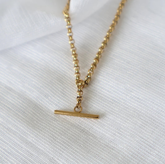 Necklace - Katy B - T Bar - Large