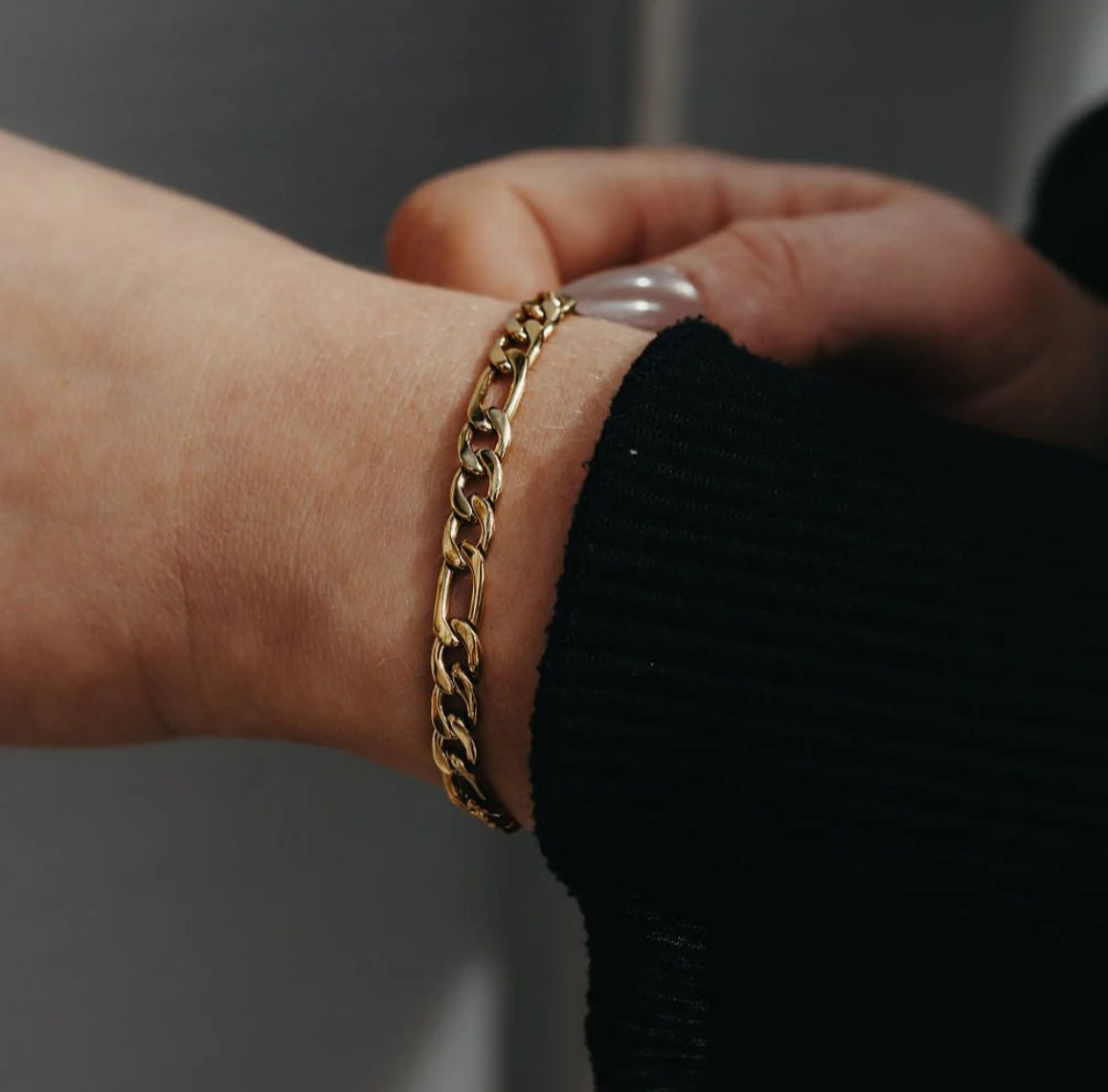 Bracelet - Katy B - Figaro Large
