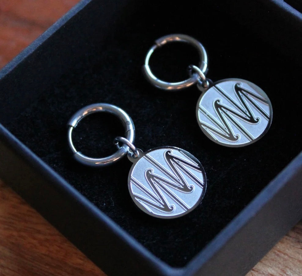 Earrings - Te Hau a Uru Huggies - Waihonga