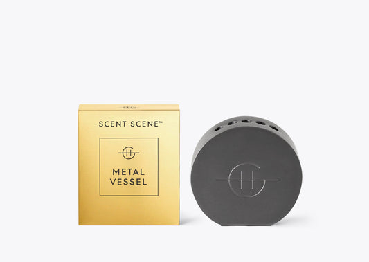 Vessel - Metal - Scent Scene - Black - Glasshouse