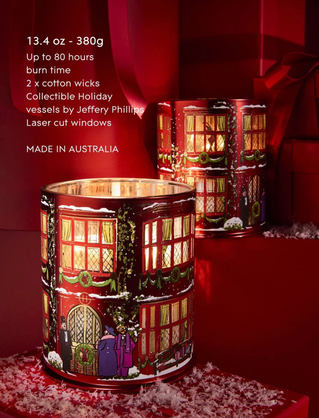 Candle 380g - Night Before Christmas - Glasshouse Fragrances