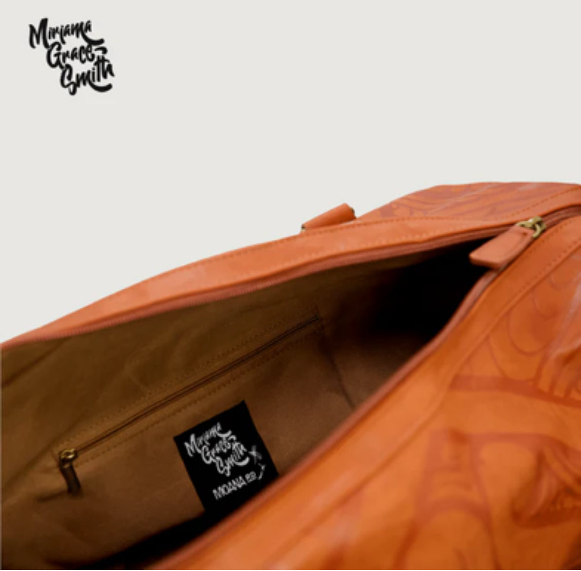 Overnighter Bag - Miriama Grace-Smith - Tan