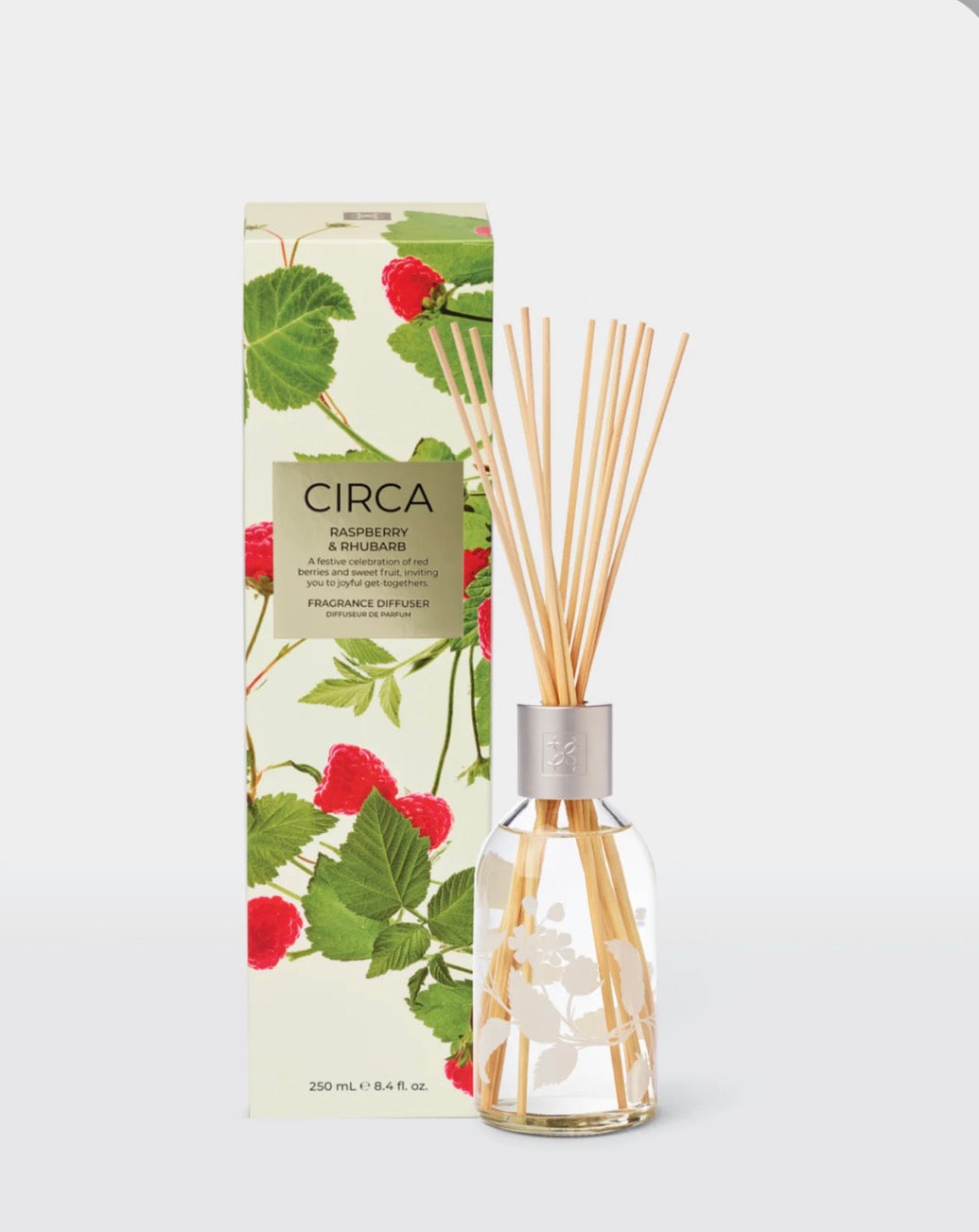 Reed Diffuser - Raspberry & Rhubarb - Circa