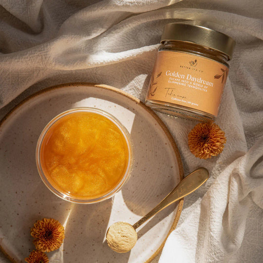 Tea - Jar - Golden Daydream (edible glitter infused tea)