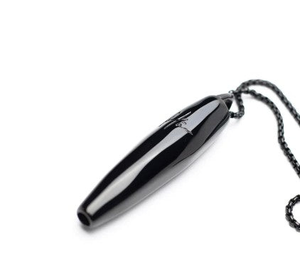 Hā Tool - Anxiety & Stress Relief Necklace - Charcoal