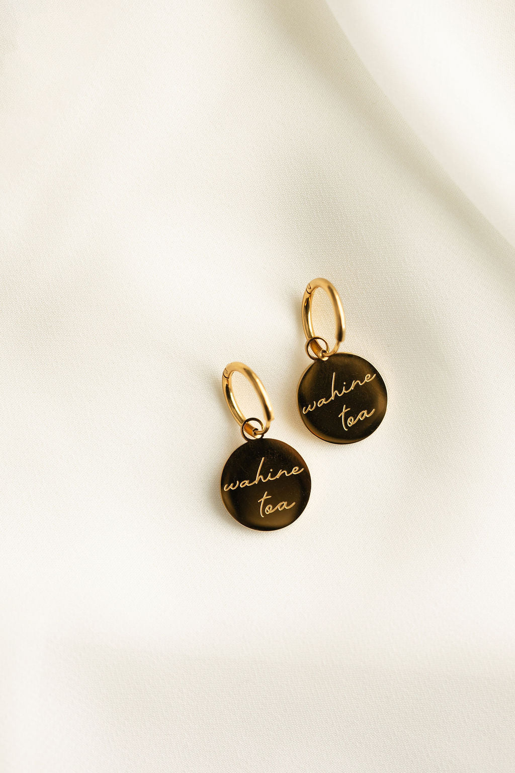 Wahine Toa - Earrings (Huggies) - Haerenga