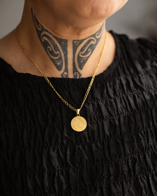 Te Pito Mata - Necklace - Haerenga - Gold