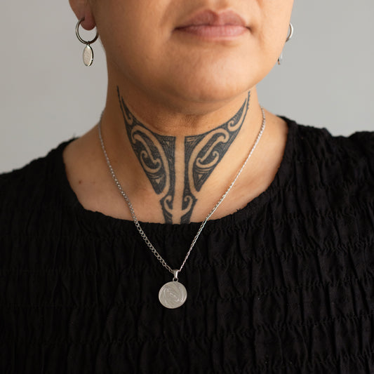 Te Pito Mata - Necklace - Haerenga - Silver