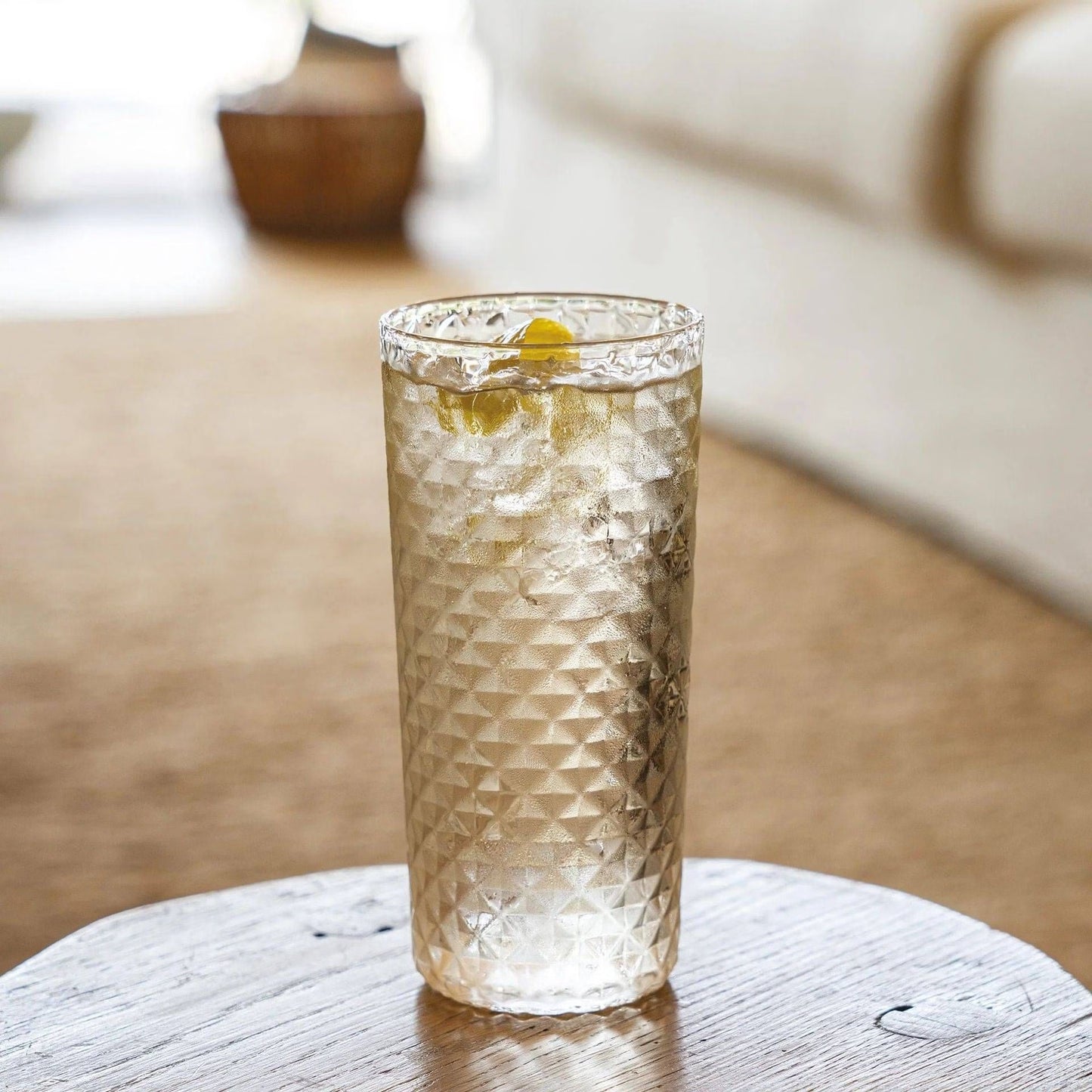 Italian Crystal - Highball Tumblers - Set of 4