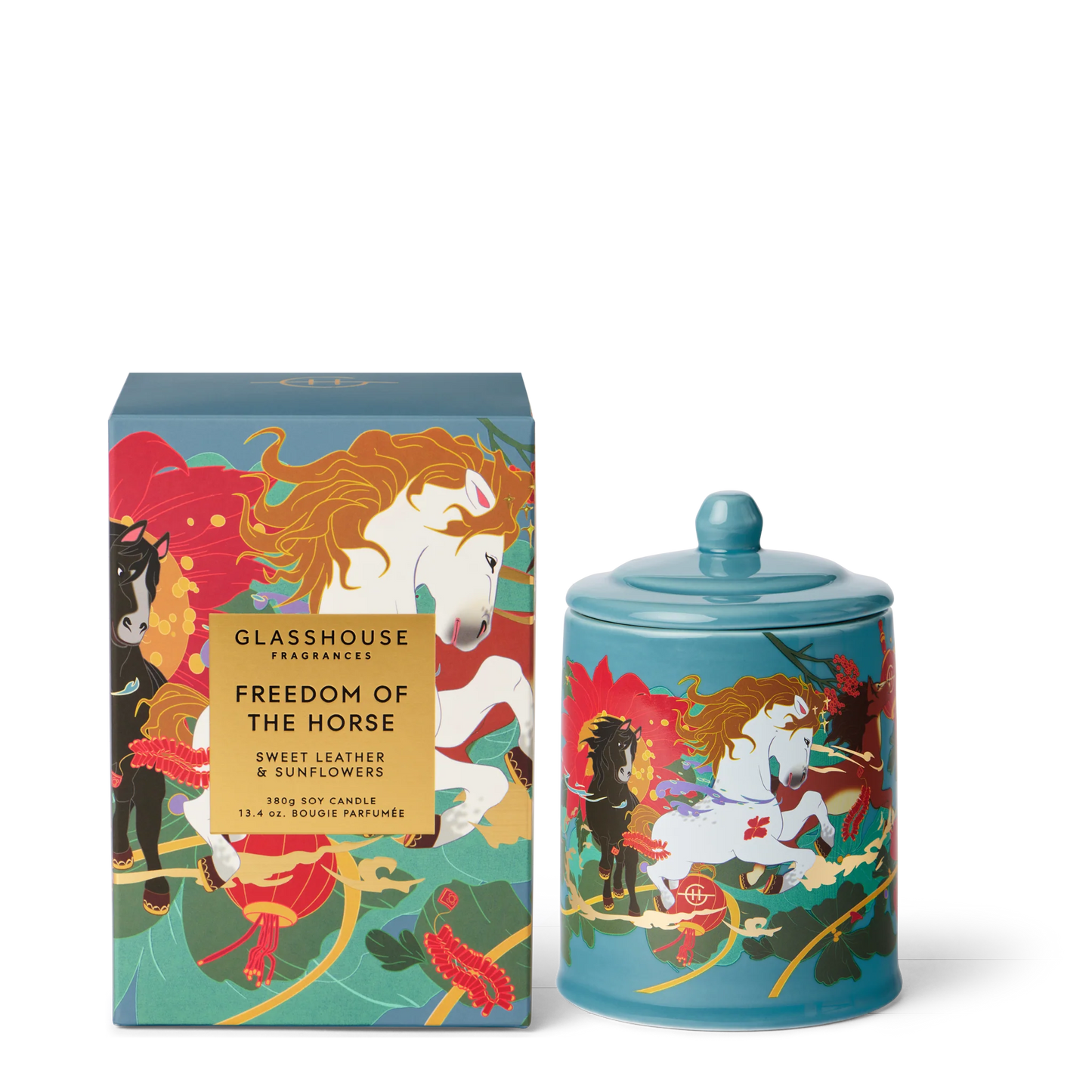 Candle - Glasshouse - Freedom of the Horse - Limited Edition