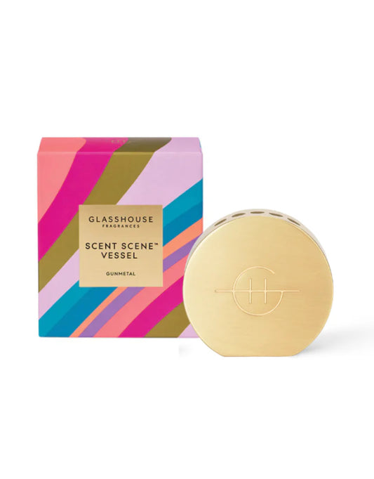 Vessel - Metal - Scent Scene - Gold - Glasshouse