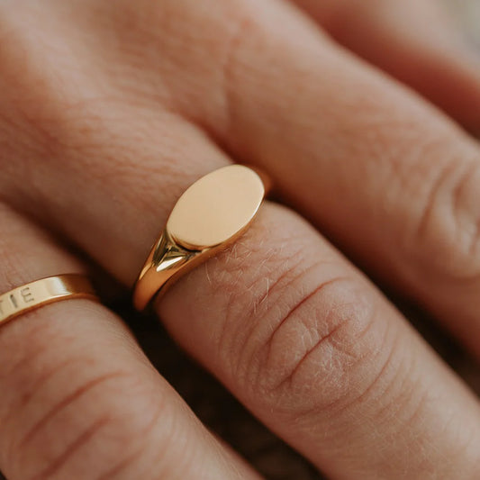 Ring - Katy B - Oval Signet